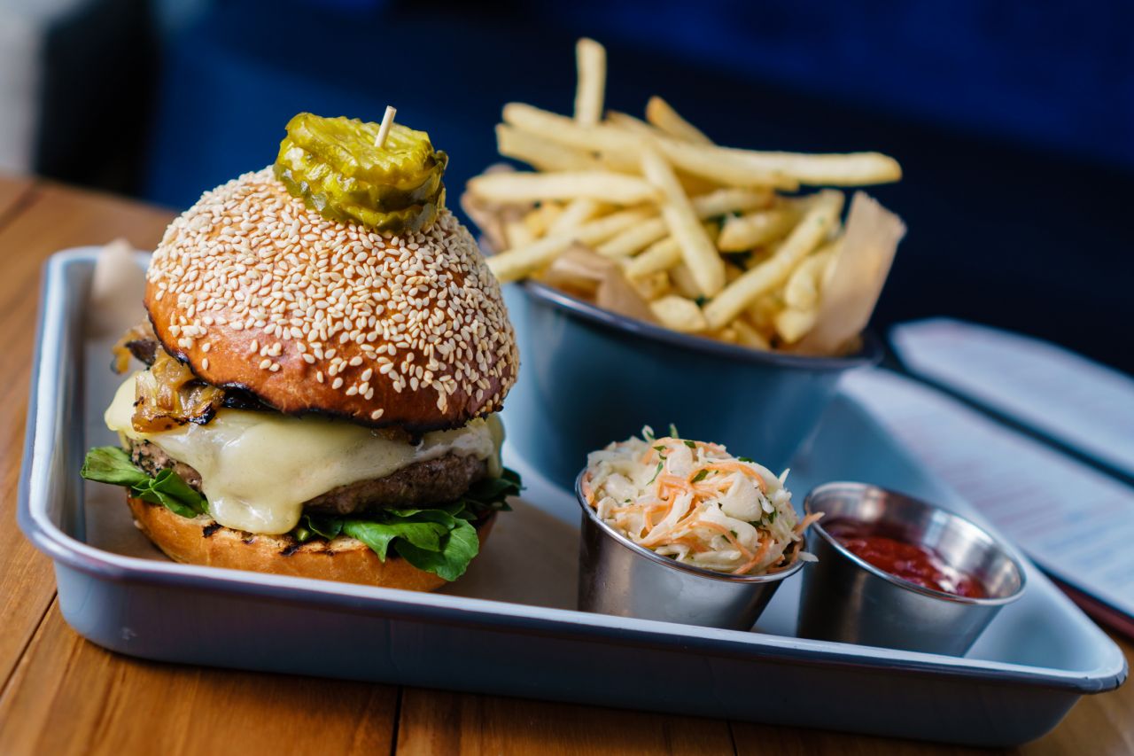 Magic Hour Backyard Burger