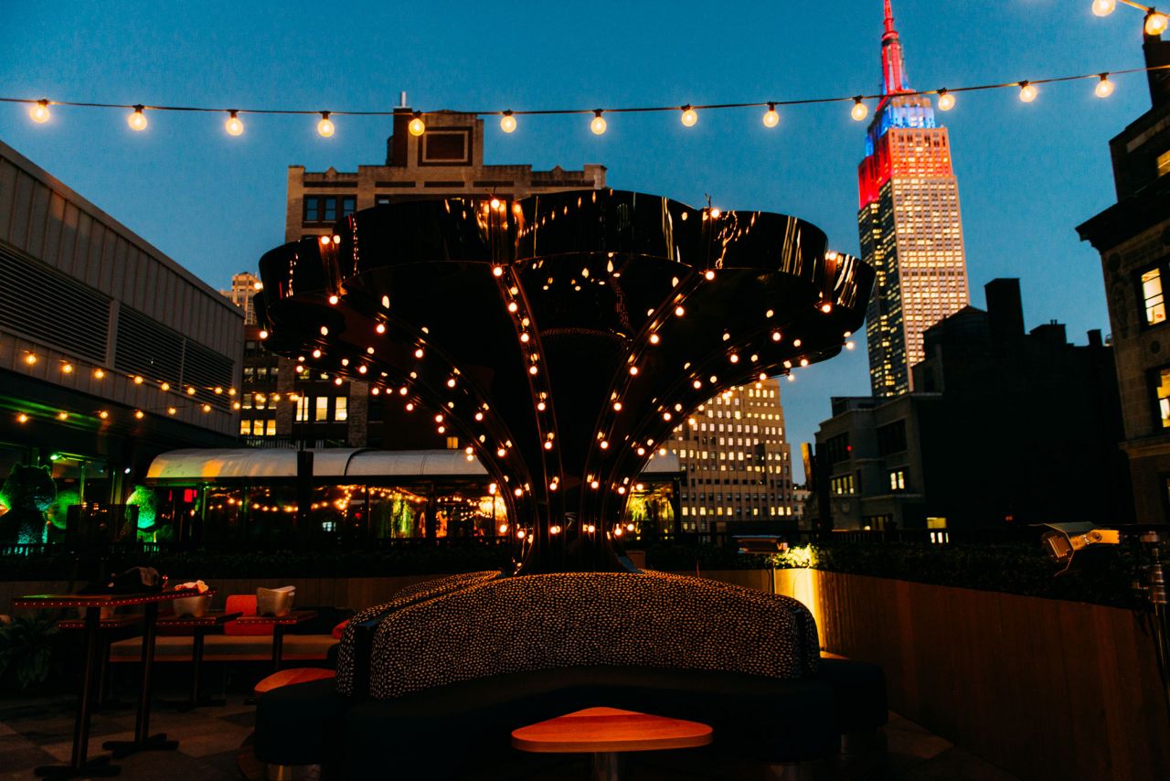 Magic Hour Rooftop Bar & Lounge - Rotating Carousel