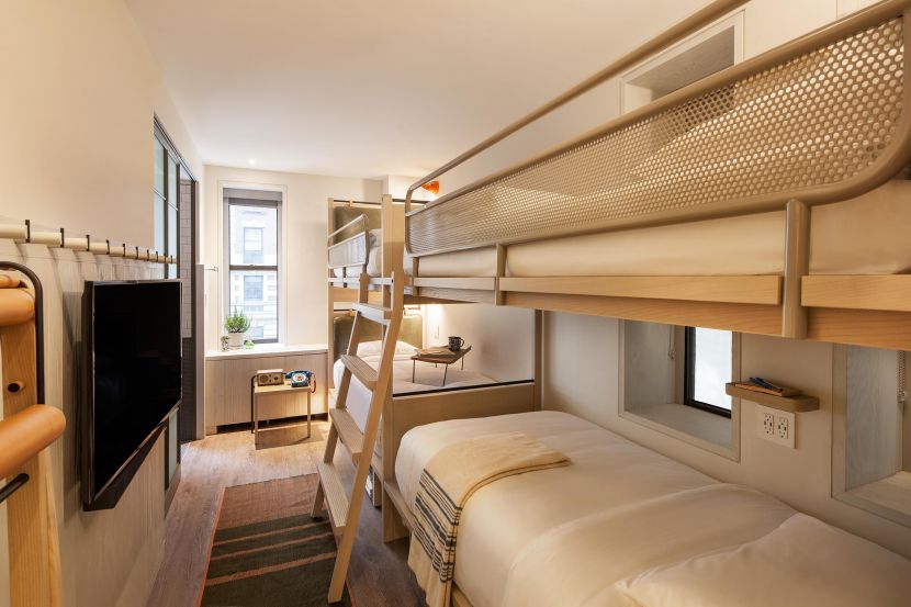 Quad Bunk Bedroom